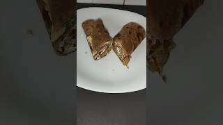 Chapati Rolex Recipe #shorts