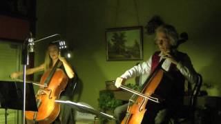 G. Sanz - Pavanas (1674), arranged for 2 Cellos