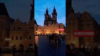 Prague Historical Center, Old Town of Prague, Czech Republic #shortvideo #shorts #shortsvideo