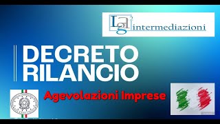 Decreto Rilancio - Contributi per le Imprese