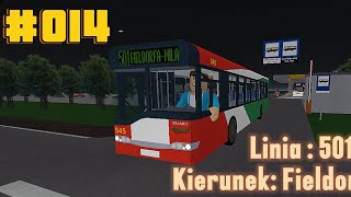 Szym's Buses #014 |  Linia: 501  k. Fieldorfa - NILA ( Solaris Urbino 12 II #545  )