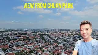 Beautiful view from soon to be demolished condo at Chuan Park