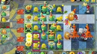 pvz 2 far future day 7 gameplay part 50