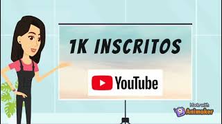 Agradecimento aos 1k de inscritos