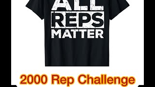 Hardest Workout Ever 2000 Rep Challenge