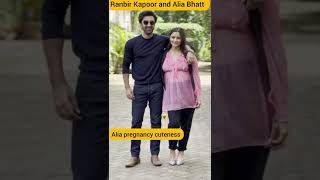 Alia bhatt and Ranbir kapoor | Alia bhatt pregnancy cuteness #bollywood #shorts