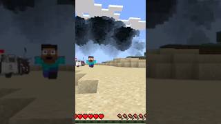 POV : When you See a Tsunami coming Towards you #shorts #minecraft #tsunami