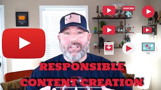 Responsible Youtube Content Creation and Personal Branding