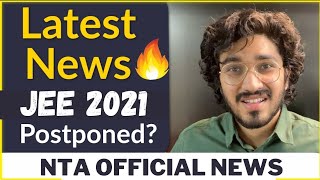 JEE Mains 2021 Postponed | Nta Official News | Aman Dhattarwal | Padaku Students