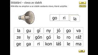 Písmeno G (psaní a skládání slov), SLABIKÁŘ 2, str. 39, cv.3