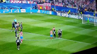 Antoine Griezman penalty goal vs Real Madrid 2 0 UCL 2017