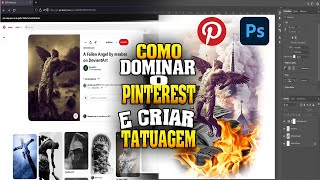 PINTEREST, COMO ACHAR A REFERÊNCIA DESEJADA E CRIAR COM PHOTOSHOP