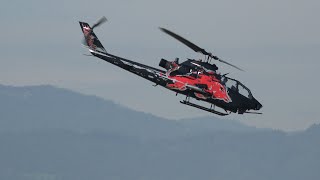 AIRPOWER 2022|| Bell Cobra 209/AH-1F Helicopter display by "The Flying Bulls" [4K]