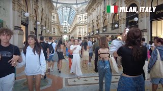 🇮🇹 Milan, Italy 2023 [Walking Tour 4K] Galleria Vittorio Emanuele II, Duomo di Milano