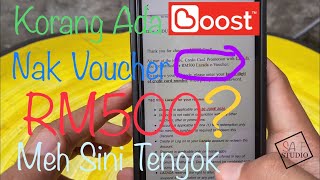 Dah Claim E-Tunai Rakyat?? Jom Dapatkan Voucher Lazada RM500 Dengan E-Wallet Boost Dan ......