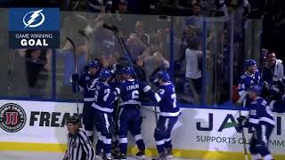 Brayden Point Overtime Goal VS Florida Panthers on March 6th, 2018