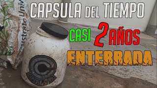 CÓMO HACER CÁPSULA DEL TIEMPO MUY EFICIENTE (casi de 2 años enterrada) [IRONBOX]