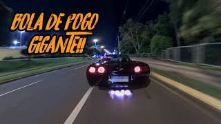 PASSEI NA PORTA DA BALADA ACELERANDO DE CORVETTE PROCHARGER!!🔥🔥