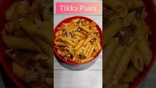 Domino's Style Tikka Pasta | Pasta Platter | Veg Tikka pasta recipe | Cheesy Mushroom Tikka Pasta