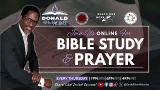 28MAR24 Thursday Night In The Word with Bishop Donald Oliver