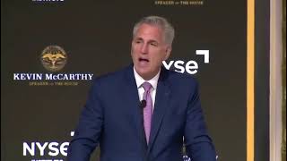 Kevin McCarthy: "If there's one thing I hope America has learned about me in the last 100 days in