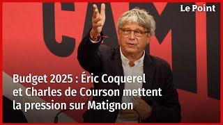 Budget 2025 : Éric Coquerel met la pression sur Matignon