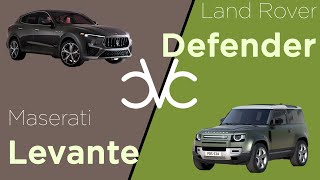 Land Rover Defender 2021 vs Maserati Levante 2021