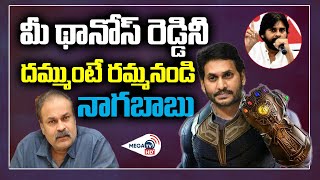 మీ థానోస్ రెడ్డిని  దమ్ముంటే రమ్మనండి నాగబాబు  | MEGA TV HD