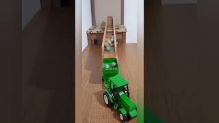 Incredible sound marble run wooden stair #marblerun #stairs