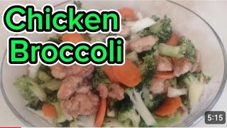 Chicken Broccoli #chicken #brocoli #chickenbroccoli