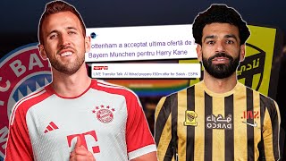 Harry Kane SEMNEAZA cu BAYERN/Arabia Saudita TRANSFERA TOT/Festivalul Transferurilor