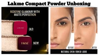 Lakmé Forever Matte Compact Powder Unboxing | First Impressions & Review