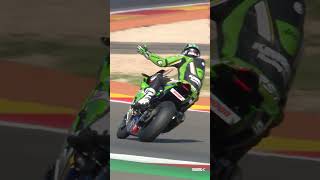 What happened there? 🤬🤌 | 2024 #AragonWorldSBK 🏁