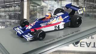 Spark 1/43 Rupert Keegan Hesketh 308E Ford V8 #24 ‘Penthouse Rizla Racing’ British GP 1977