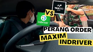 Orderan Terbanyak, Maxim Atau inDriver !? , Kombinasi Maxim Dan inDriver