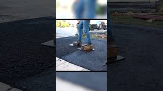 Road Construction | Asphalt Driveway | Repairing Work | Landscape Worker