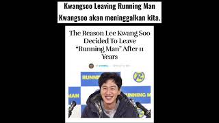 Lee Kwang Soo tinggalkan Running Man