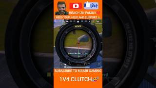 watch till the end 🔥 1v4 clutch #shorts #short #bgmi #t2gaming #viral @T2GamingOfficial