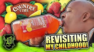 Country Time  Strawberry Lemonade BIG Bottle Chug