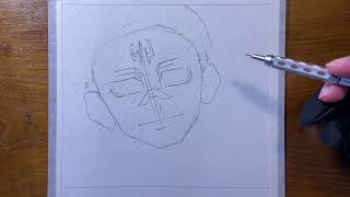 How to draw Jujutsu Kaisen Sukuna Ryoumen | Step by Step