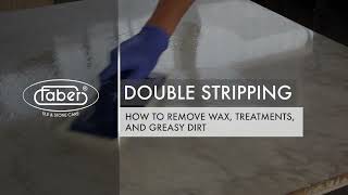 HOW TO #CLEAN and REMOVE WAXES, GREASY DIRT & TREATMENTS from marble, natural stone, and concrete