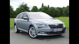 NOW SOLD 280PS Superb L&K Estate 2.0 TSI DSG 4X4 for sale at Simpsons SKODA Preston