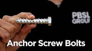 What are Anchor Screw Bolts? | Product Showcase