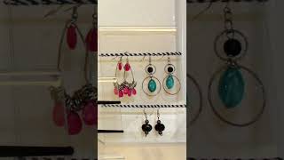 Dollar Tree Organization Hacks for Makeup and Jewelry #shorts #organizationhacks #dollartreediy