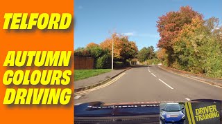 The 7 mile Autumn drive across Telford