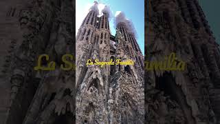 Basilica La Sagrada Familia Barcelona #shortvideo #shortsyoutube #shorts #barcelona #spaintravel