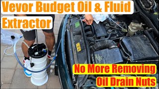 Vevor Budget Oil Fluid Extractor.  My Next Oil Changes Will Definitely Be With This.