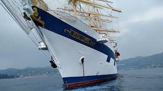 Royal Clipper: an outside look!