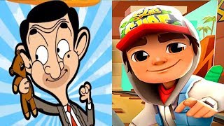 Subway Surfers vs Mr Bean atw Android Gameplay HD