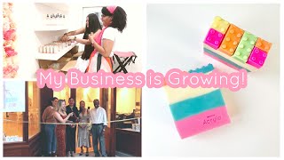 Bringing my Soaps to Local Stores • Selling Wholesale • Expanding my Business #soapmaking #vlog